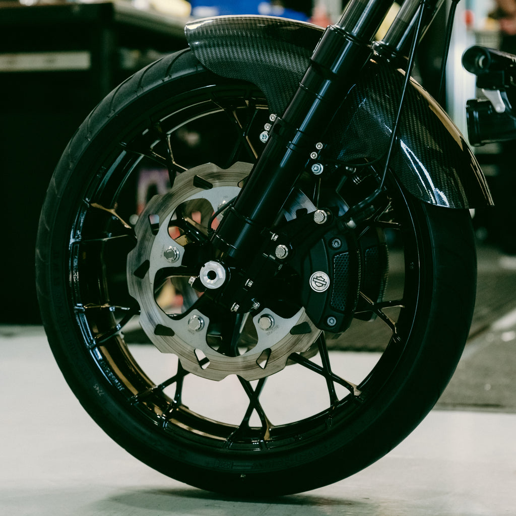 GP Suspension + Alloy Art Full Fork Assembly for Baggers