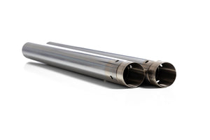 GP SUSPENSION CHROME 22 7/8" FORK TUBES MODIFIED FOR USE WITH GP SUSPENSION 25MM CARTRIDGE KIT